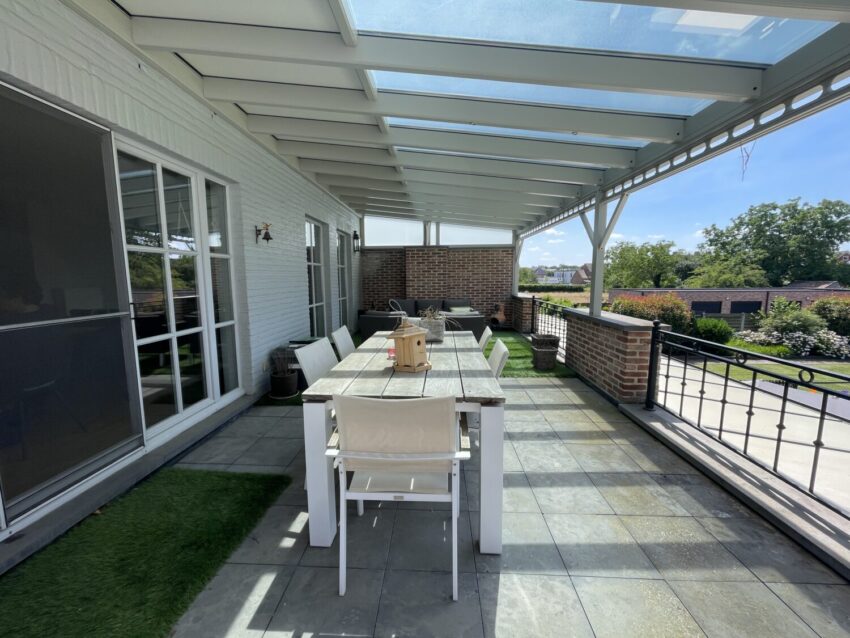 Appartement 2slpk met terras van 36m², garage, kelderberging in kleinschalig gebouw - te huur bij Huyskens Vastgoed & Advies