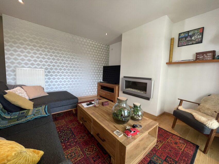 Appartement 2slpk met terras van 36m², garage, kelderberging in kleinschalig gebouw - te huur bij Huyskens Vastgoed & Advies